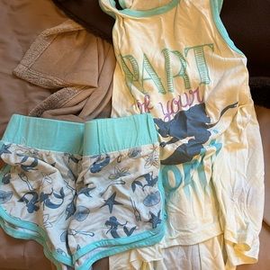 Hot Topic Disney’s The Little Mermaid Pajamas Set - Small